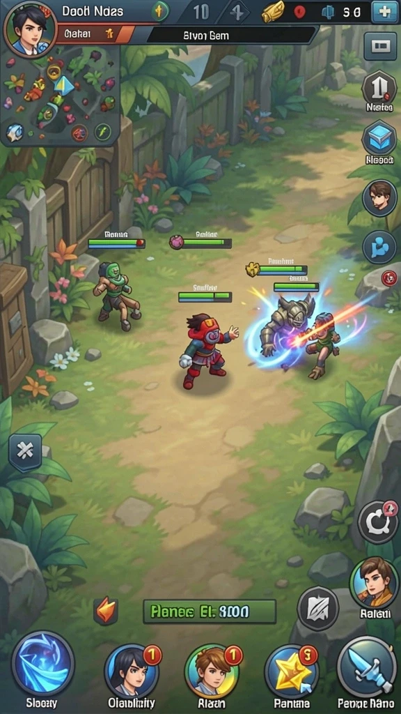 Tangkapan layar menunjukkan pemandangan menakjubkan di dalam game.