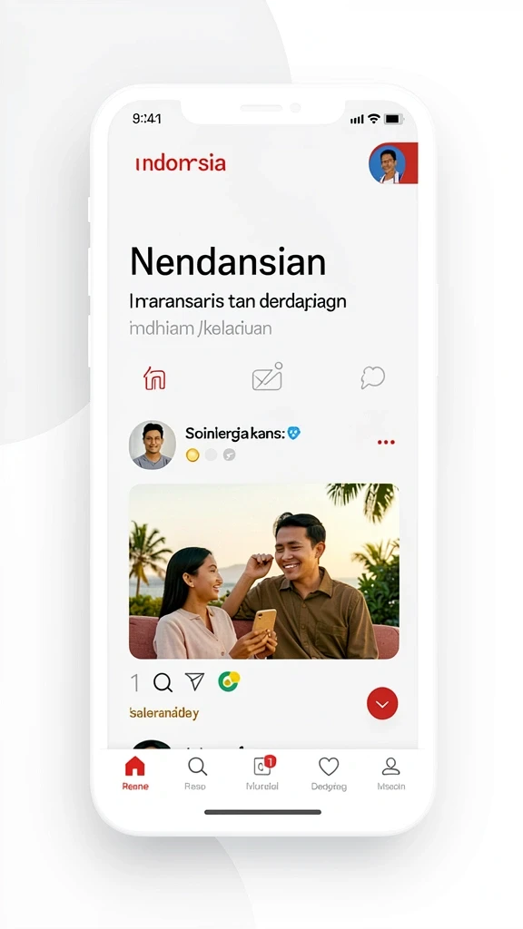 Tampilan awal yang menarik dengan karakter penuh warna.