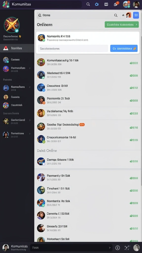 Screenshot dari permainan aksi yang mendebarkan.