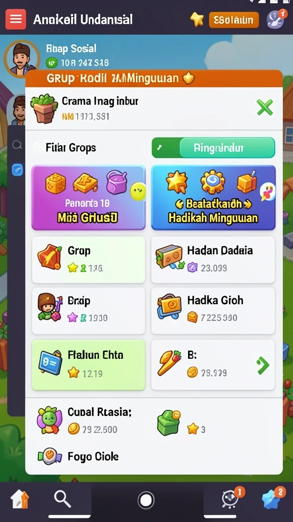 Tangkapan layar menampilkan misi yang sedang berlangsung.