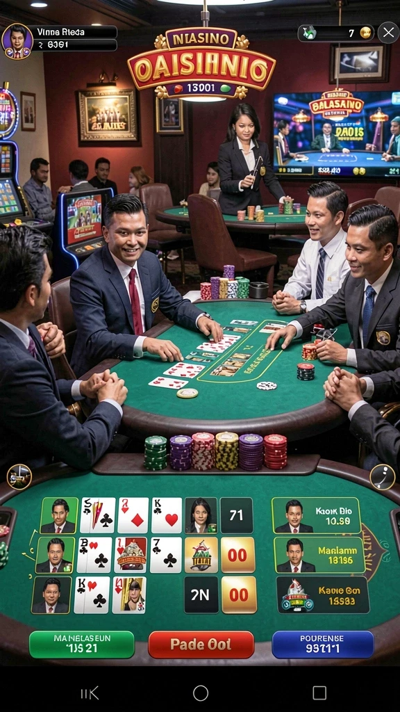 Level yang menantang dengan berbagai rintangan.