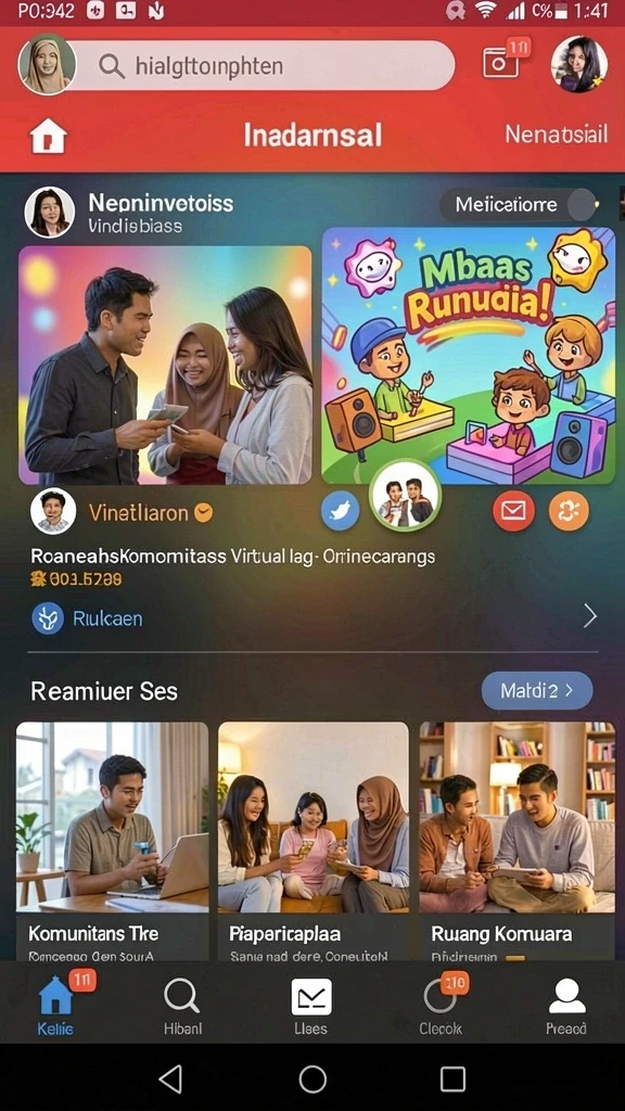 Karakter unik dengan kemampuan berbeda.