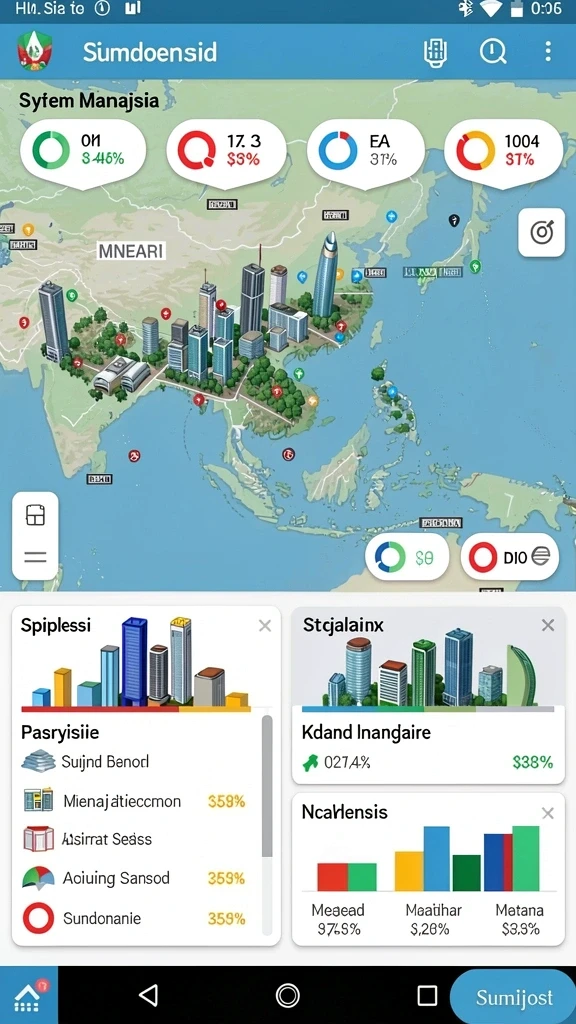 Tampilan visual yang memukau dari dunia BRO178.