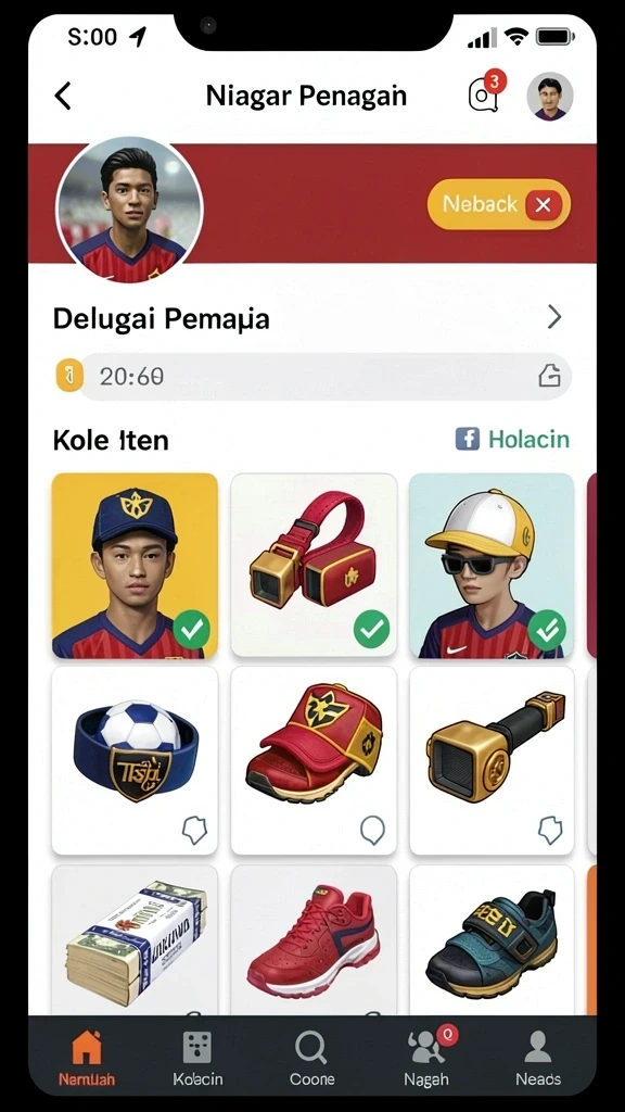 Tampilan antarmuka yang menarik dan mudah digunakan.
