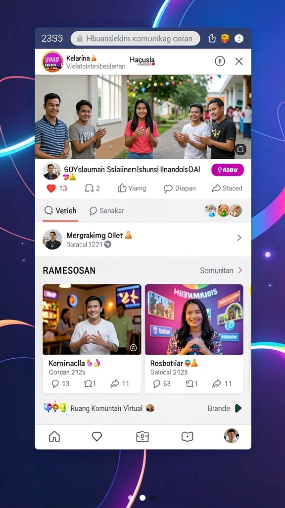 Berbagai pilihan permainan untuk meningkatkan keseruan.