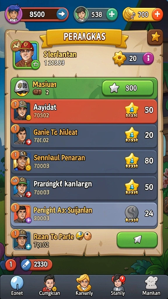 Mode multiplayer yang memicu persaingan seru.
