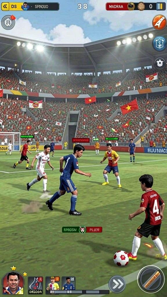 Tangkapan layar menunjukkan leaderboard dengan skor pemain terbaik.