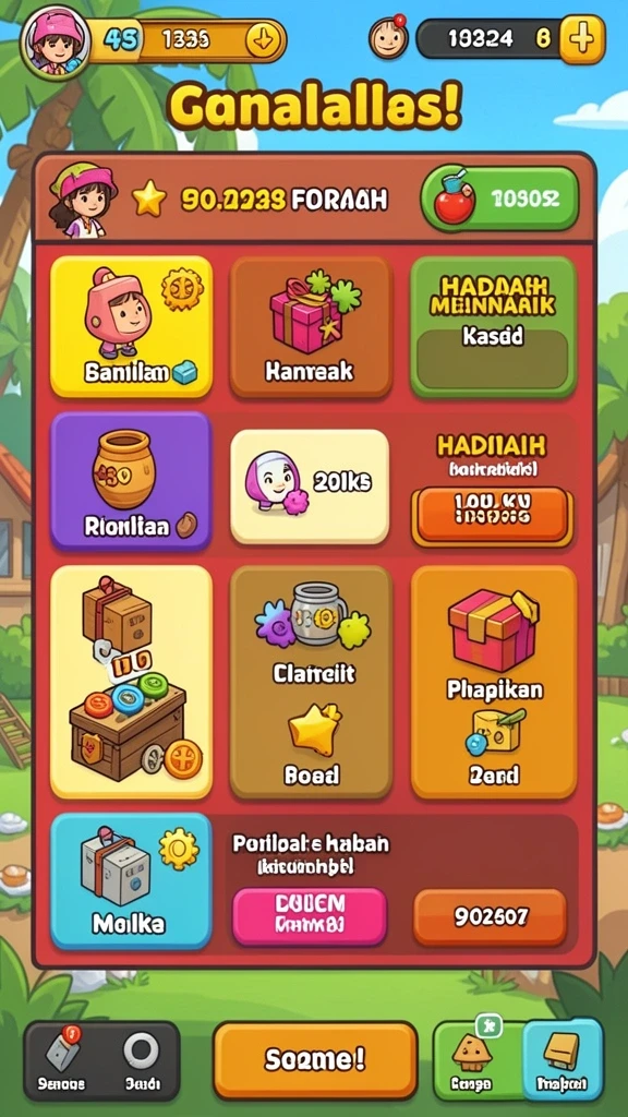 Berbagai karakter unik untuk dijelajahi.