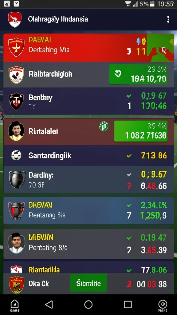Tampilan awal yang menarik dan mudah dipahami.