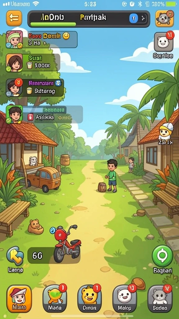 Sistem reward yang sederhana namun menguntungkan bagi pemain.