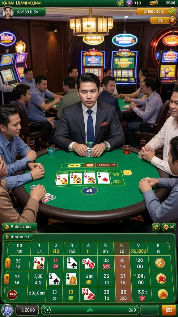 Tampilan menu utama yang interaktif dan menarik.