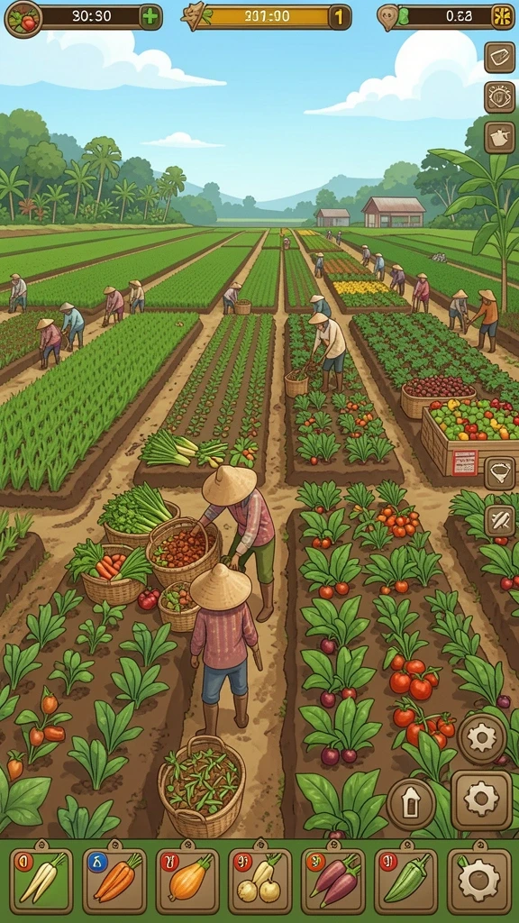 Karakter unik dan cerita menarik dalam game.