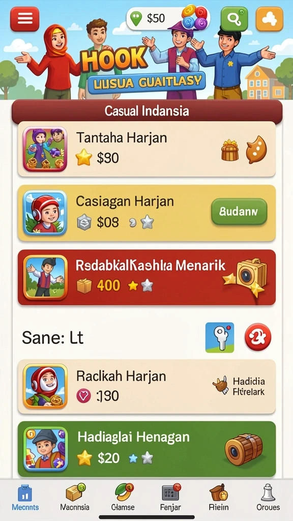 Beragam pilihan permainan judi yang menarik.