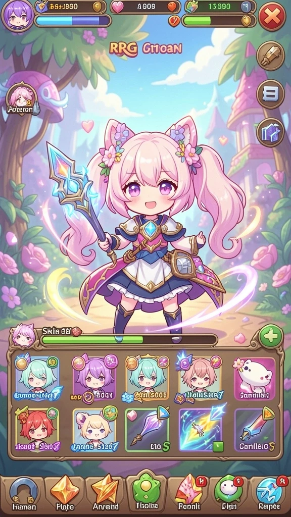 Screenshot menunjukkan berbagai tema slot yang bisa dimainkan.
