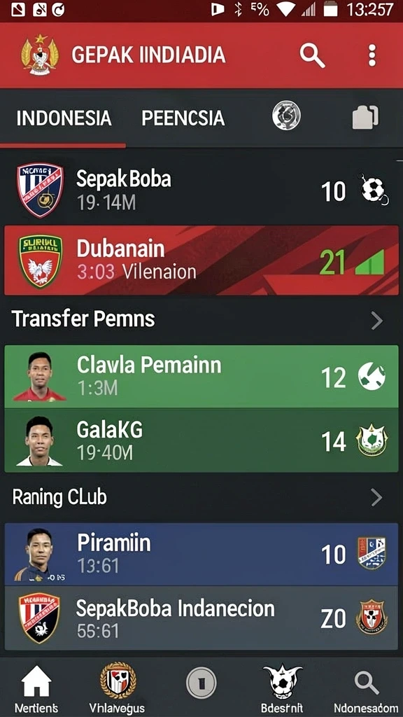 Beragam pilihan taruhan yang tersedia untuk semua pemain.