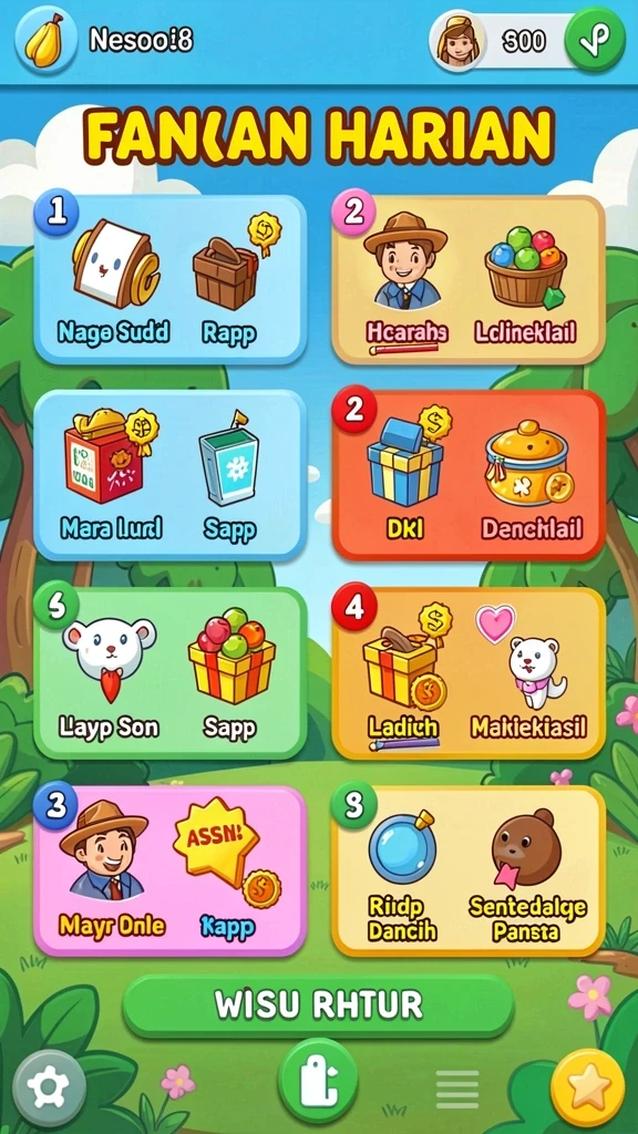 Fitur turnamen yang mengasyikkan dan kompetitif.