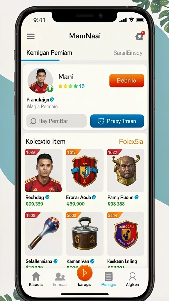 Tampilan antarmuka yang menarik dan mudah digunakan.