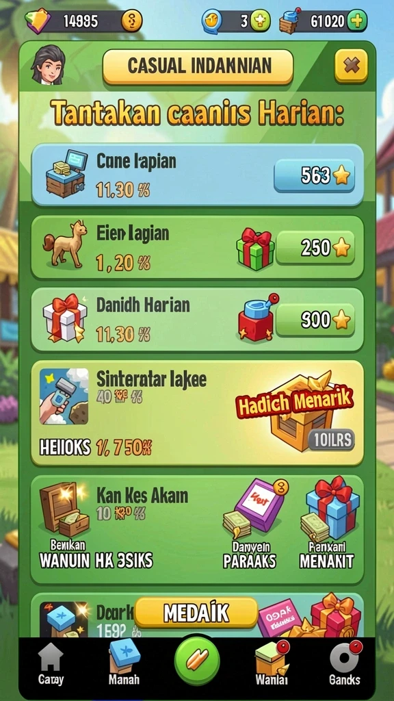 Grafis yang memukau saat berpetualang.