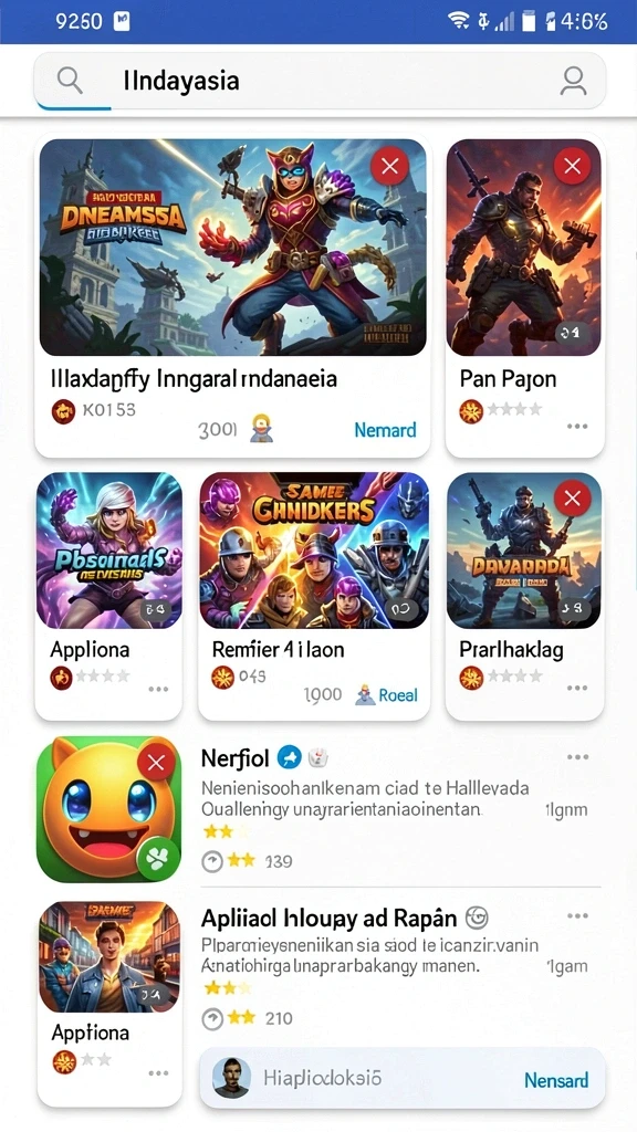 Tampilan antarmuka pengguna yang menarik dan mudah digunakan.