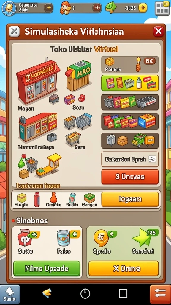 Tampilan antarmuka aplikasi MPO777 yang menarik.