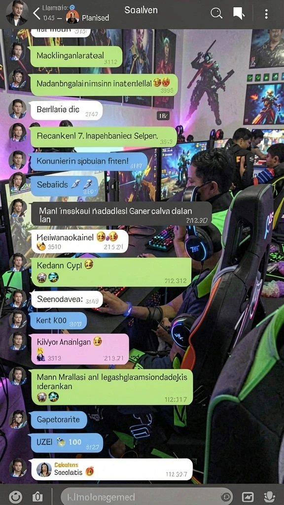 Momen seru saat multiplayer dengan teman.