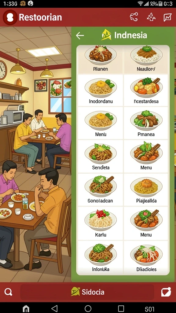 Tampilan antarmuka yang menarik dan ramah pengguna.