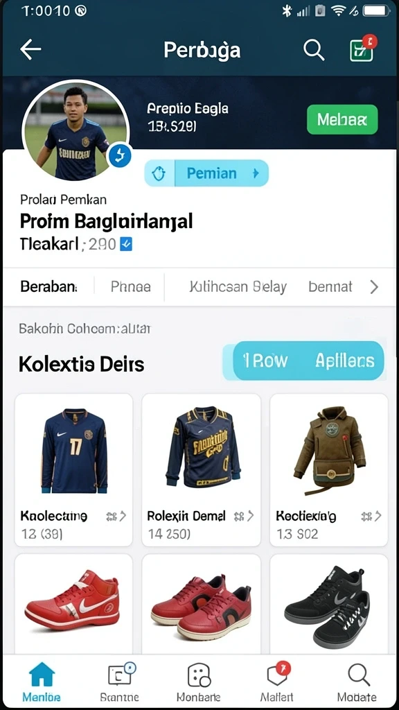 Pengaturan permainan yang mudah dipahami.