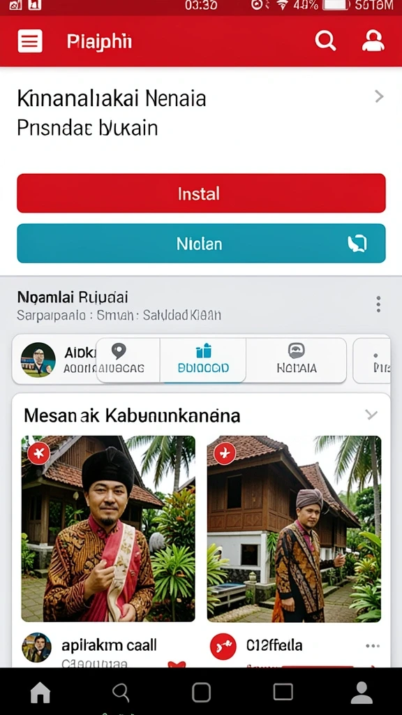 Tampilan utama QQRP yang menarik.