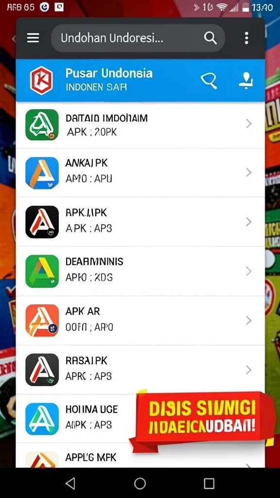 Tampilan menarik dari antarmuka game QQSTAR.