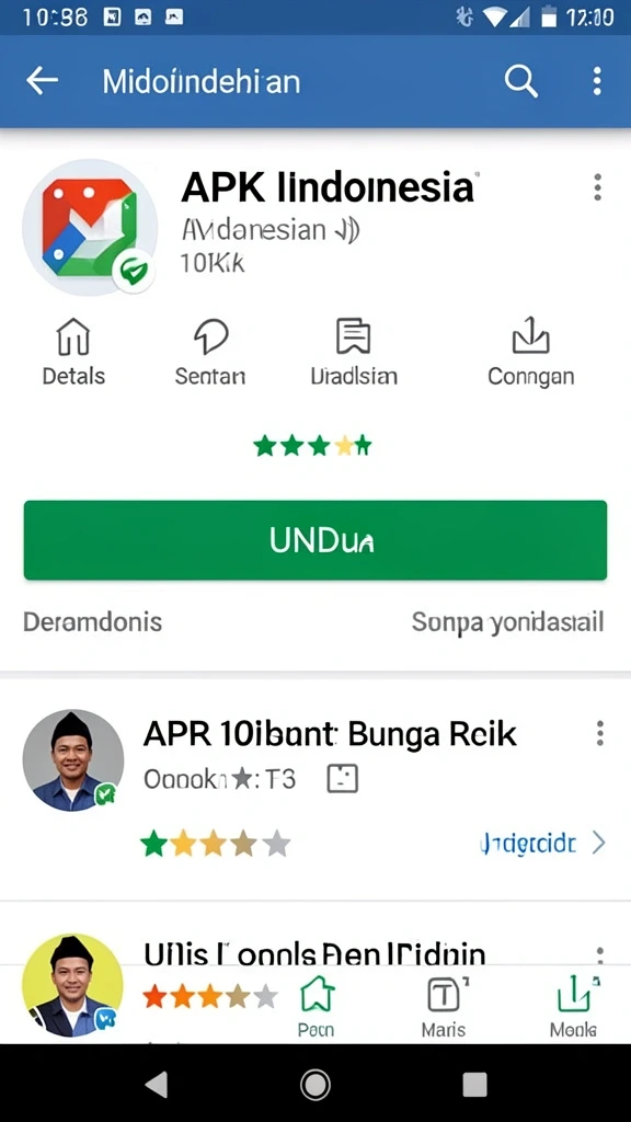 Tampilan antarmuka yang ramah pengguna.