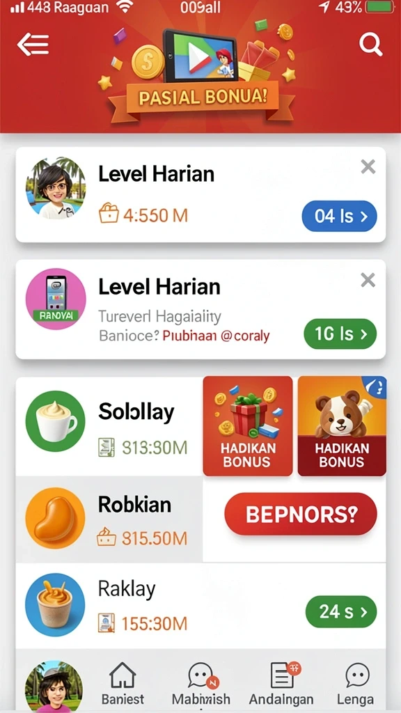 Tampilan grafik yang menakjubkan dan penuh warna.