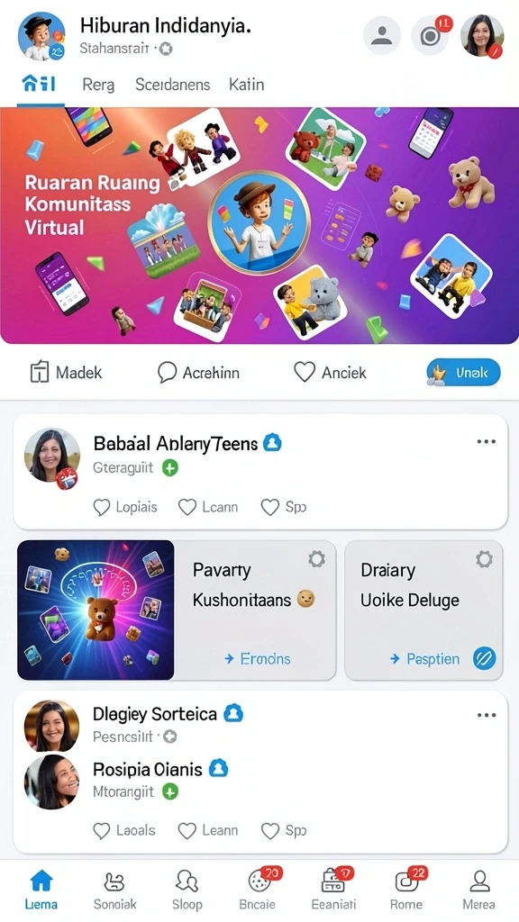 Tampilan antarmuka yang menarik dan mudah digunakan.