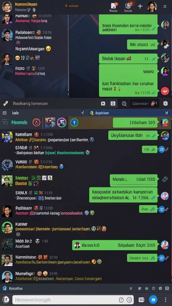 Gambaran momen aksi seru di level menantang.