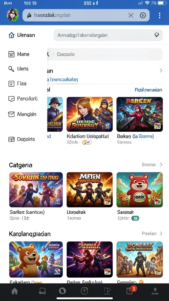 Fitur ulasan produk dari pengguna lain.