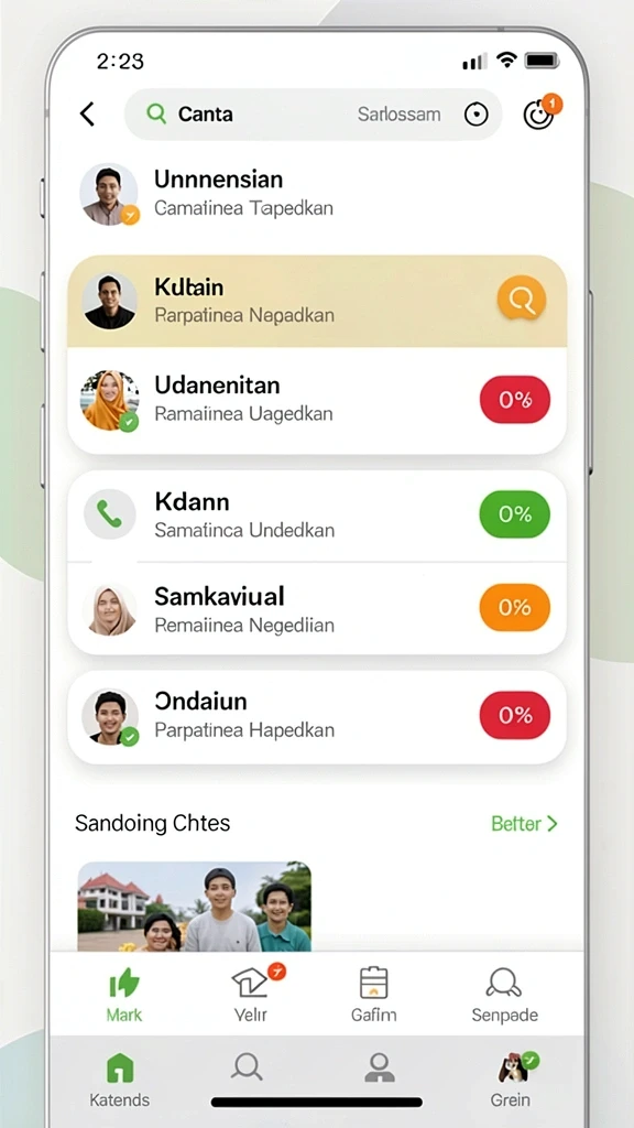 Tampilan antarmuka yang menarik dan intuitif.