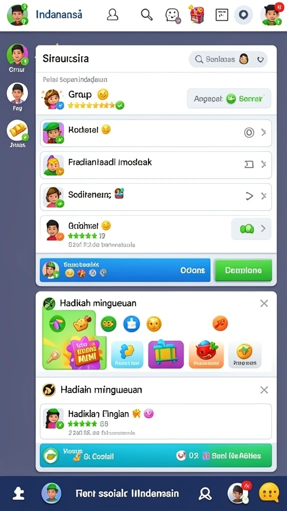 Sistem reward yang menggiurkan dan menarik.