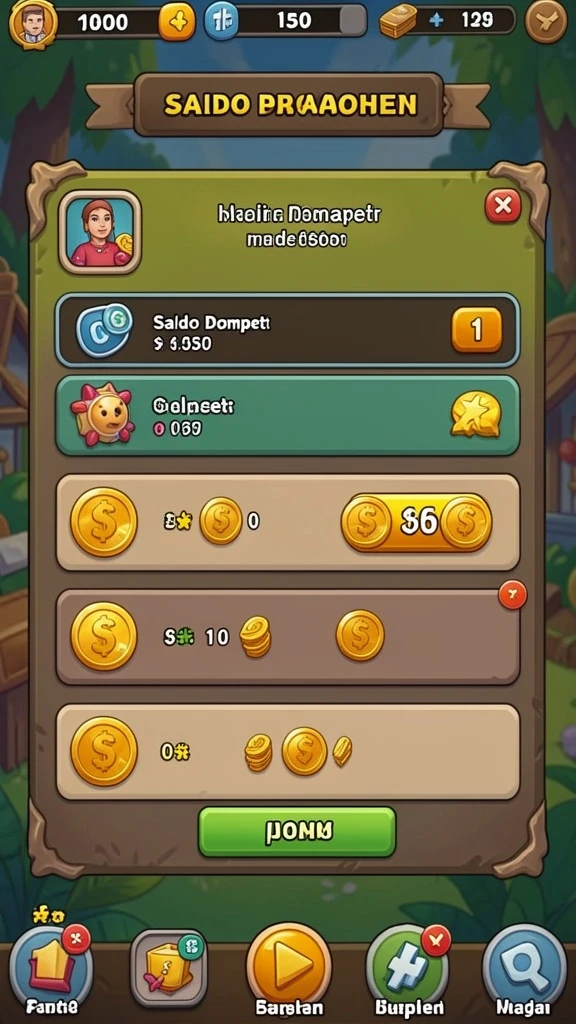 Leaderboard yang kompetitif untuk mengukur kemampuan pemain.